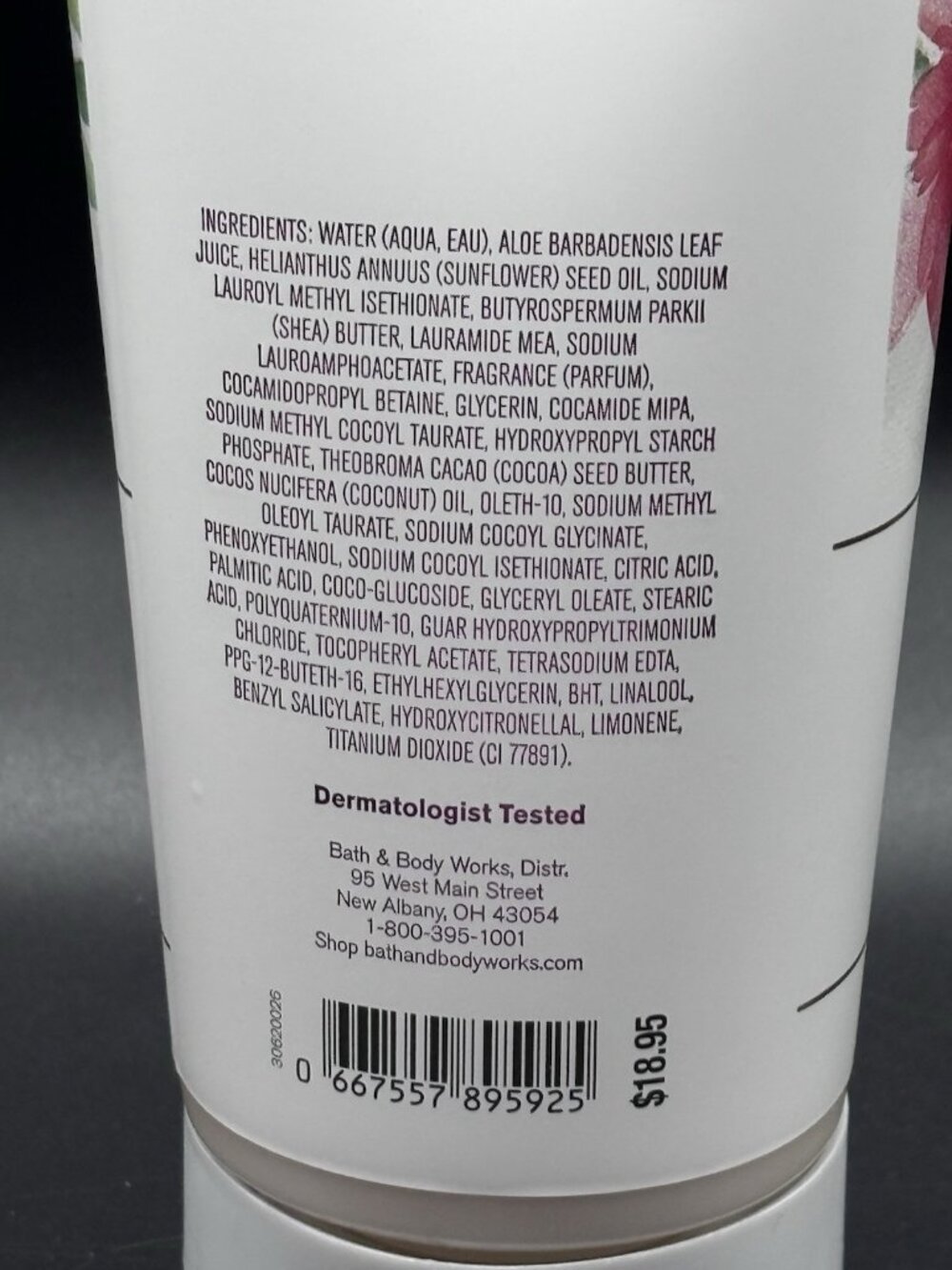 Bath & Body Works Moisturizing Body Wash Gingham Gorgeous 10 oz Strawberry Pink - Picture 15 of 16